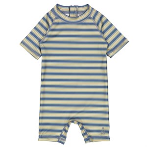 Wheat - Swimsuit Cas Baby / Badedragt, Bluefin Stripe